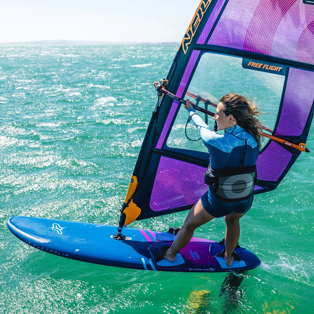 speedster sails neilpryde 2024 blue adn orange color